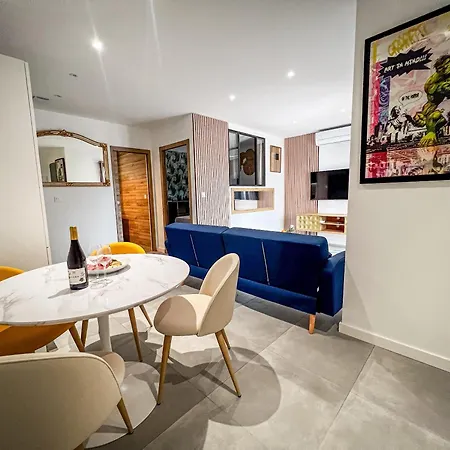 Apartmán Vacations - Terrasse, Piscine, Jacuzzi, Clim - By Tgb *