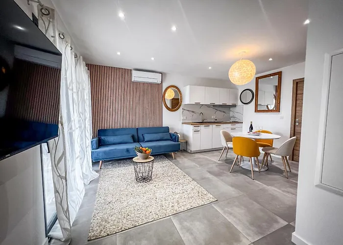 Apartmán Vacations - Terrasse, Piscine, Jacuzzi, Clim - By Tgb *